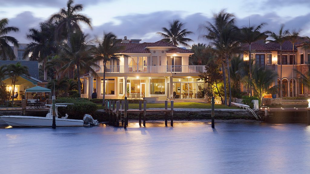 SPECTACULAR DIRECT INTRACOASTAL ESTATE Delray Beach Luxury Homes
