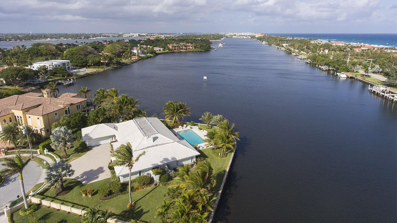 Deepwater Estate Luxury Real Estate Luxury Home Pascal Liguori and Son Million Dollar Listing Beautiful Homes House Beautiful Luxe Waterfront Home Palm Trees SoFloRealEstate South Florida Realty Brokers Premier Estate Properties