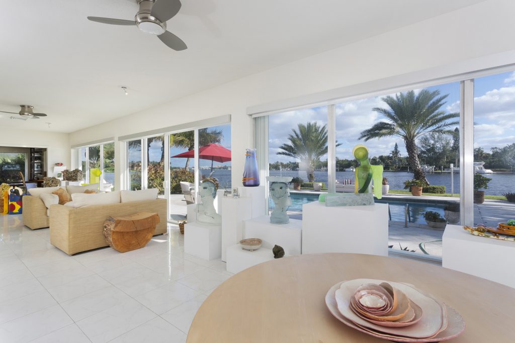 Deepwater Estate Luxury Real Estate Luxury Home Pascal Liguori and Son Million Dollar Listing Beautiful Homes House Beautiful Luxe Waterfront Home Palm Trees SoFloRealEstate South Florida Realty Brokers Premier Estate Properties