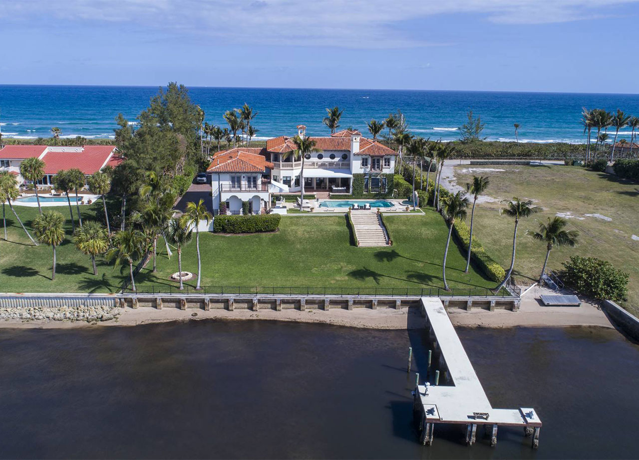 Oceanfront Estate Luxury Home Ocean to Intracoastal Pascal Liguori and Son Luxury Real Estate